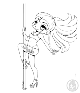 Never thought I would get a pole dancer commission