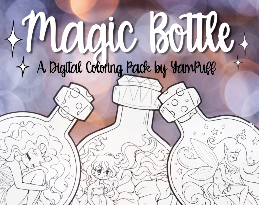 Magic Bottle - A New Lineart Pack