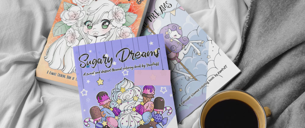 YamPuff Coloring Books