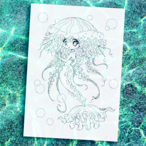 Jellyfish mermaid