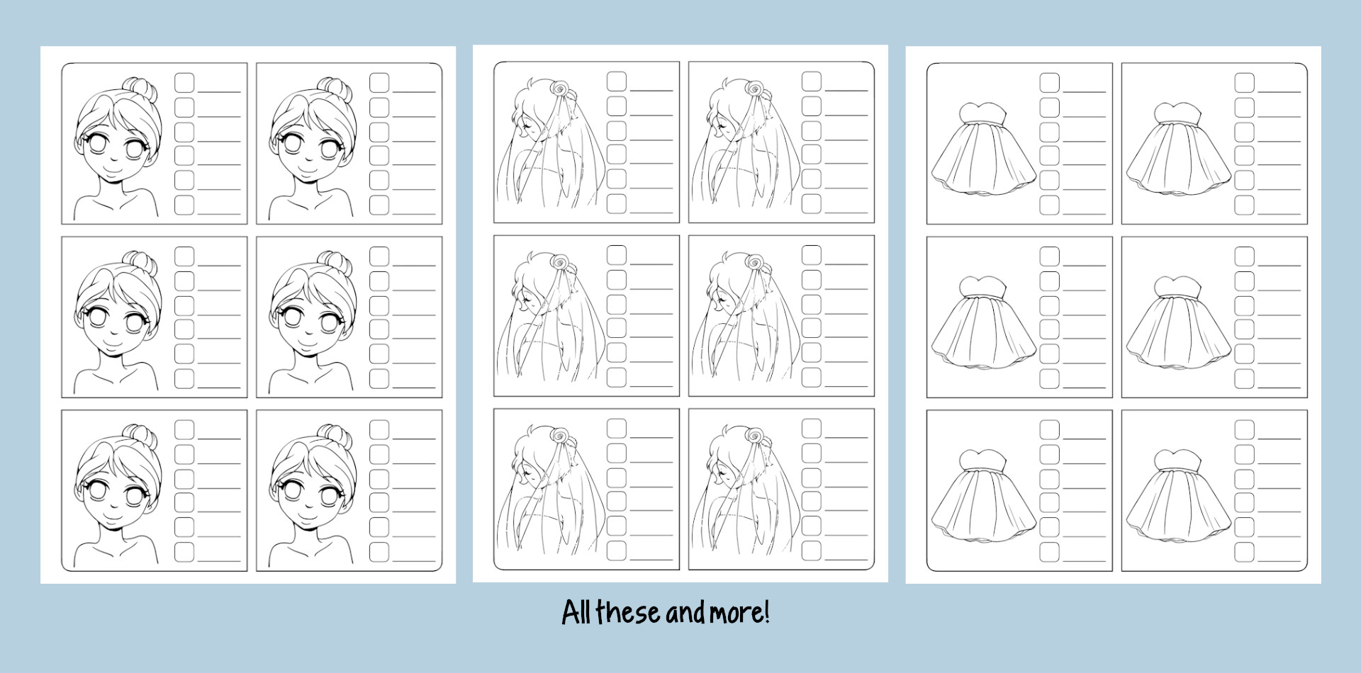 Color Charts: A Digital Collection of Color Charts and Practice Pages for Colorists and Artists - Image 2